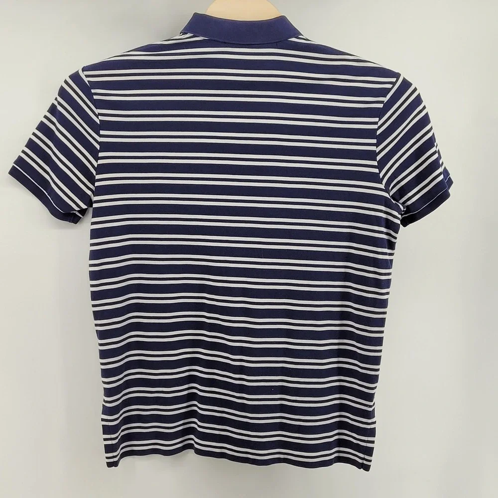 Polo Ralph Lauren Mens XL Striped Short‎ Sleeve Polo Shirt